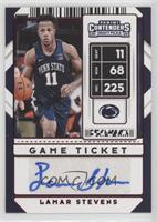 Sticker Autographs Variation - Lamar Stevens