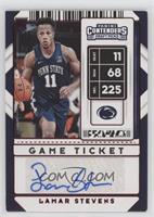 Sticker Autographs Variation - Lamar Stevens