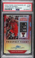 RPS Autographs Variation B - Jahmi'us Ramsey [PSA 9 MINT]