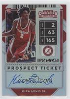 RPS Autographs - Kira Lewis Jr.