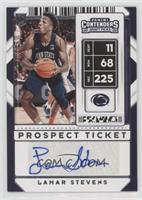 Sticker Autographs - Lamar Stevens