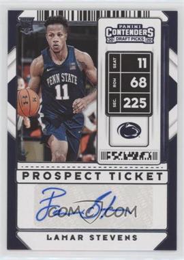 2020-21 Panini Contenders Draft Picks - [Base] - Prospect Ticket #108.2 - Sticker Autographs Variation - Lamar Stevens