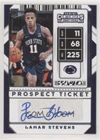 Sticker Autographs Variation - Lamar Stevens