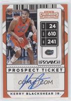 Sticker Autographs - Kerry Blackshear Jr.