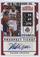 Sticker Autographs - Kaleb Wesson