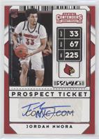 Sticker Autographs - Jordan Nwora