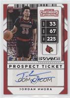 Sticker Autographs Variation - Jordan Nwora