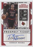 Sticker Autographs Variation - Jordan Nwora