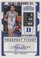 Sticker Autographs Variation - Tre Jones