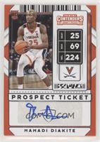 Sticker Autographs - Mamadi Diakite