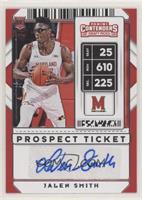 Sticker Autographs Variation - Jalen Smith (White Jersey)