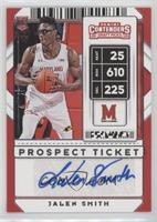 Sticker Autographs Variation - Jalen Smith (White Jersey)