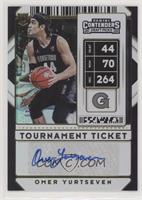 Sticker Autographs Variation - Omer Yurtseven #/49