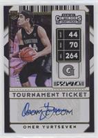 Sticker Autographs Variation - Omer Yurtseven #/49