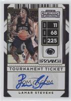 Sticker Autographs - Lamar Stevens #/49