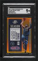 Season Ticket - Karl-Anthony Towns [SGC 9 MINT] #/10