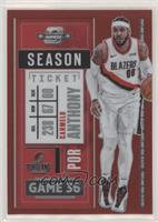 Season Ticket - Carmelo Anthony