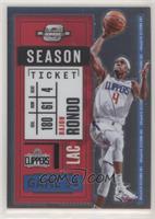 Season Ticket - Rajon Rondo