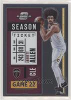 Season Ticket - Jarrett Allen (Prizm Text Back Error)