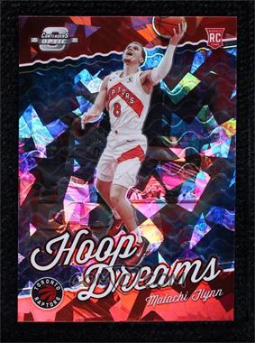 2020-21 Panini Contenders Optic - Hoop Dreams - Red Cracked Ice Prizm #25 - Malachi Flynn