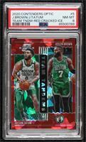 Jaylen Brown, Jayson Tatum [PSA 8 NM‑MT]