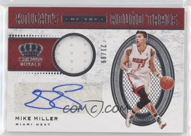 2020-21 Panini Crown Royale - Knights of the Round Table Jersey Autographs #KR-MML - Mike Miller /99