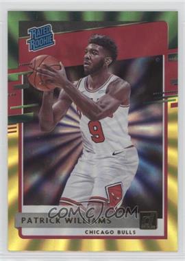 2020-21 Panini Donruss - [Base] - Green & Yellow Laser #227 - Rated Rookies - Patrick Williams