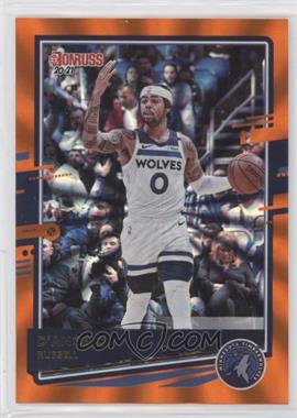 2020-21 Panini Donruss - [Base] - Orange Laser #101 - D'Angelo Russell