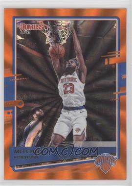 2020-21 Panini Donruss - [Base] - Orange Laser #162 - Mitchell Robinson