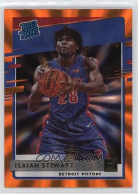 2020-21 Panini Donruss - [Base] - Orange Laser #233 - Rated Rookies - Isaiah Stewart