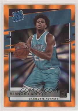 2020-21 Panini Donruss - [Base] - Orange Laser #241 - Rated Rookies - Vernon Carey Jr.