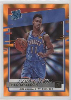 2020-21 Panini Donruss - [Base] - Orange Laser #242 - Rated Rookies - Theo Maledon