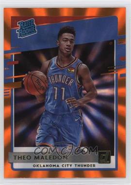 2020-21 Panini Donruss - [Base] - Orange Laser #242 - Rated Rookies - Theo Maledon