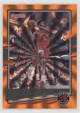 2020-21 Panini Donruss - [Base] - Orange Laser #51 - OG Anunoby