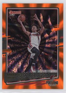 2020-21 Panini Donruss - [Base] - Orange Laser #87 - Anfernee Simons