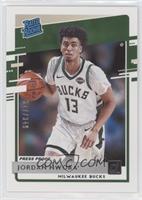 Rated Rookies - Jordan Nwora #/349