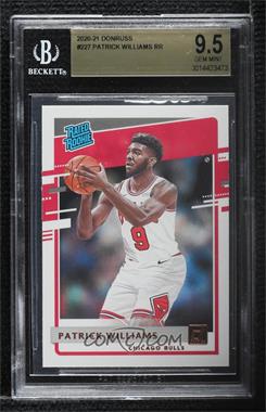 2020-21 Panini Donruss - [Base] #227 - Rated Rookies - Patrick Williams [BGS 9.5 GEM MINT]