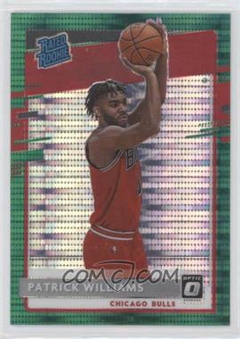 2020-21 Panini Donruss Optic - [Base] - Fanatics Green Pulsar Prizm #154 - Rated Rookie - Patrick Williams