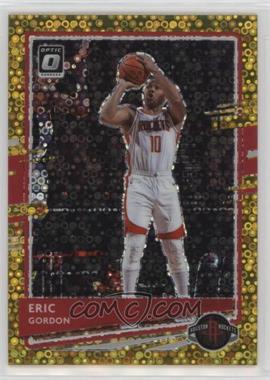 2020-21 Panini Donruss Optic - [Base] - Fast Break Gold Prizm #147 - Eric Gordon /10