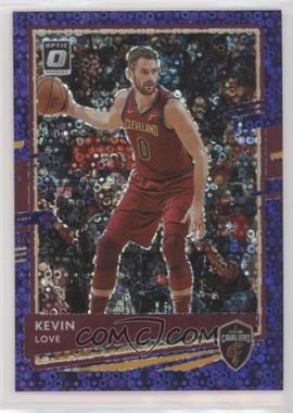 2020-21 Panini Donruss Optic - [Base] - Fast Break Purple Prizm #76 - Kevin Love /95