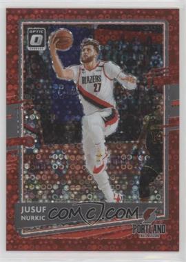 2020-21 Panini Donruss Optic - [Base] - Fast Break Red Prizm #44 - Jusuf Nurkic /85