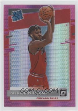 2020-21 Panini Donruss Optic - [Base] - Hyper Pink Prizm #154 - Rated Rookie - Patrick Williams