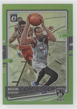 2020-21 Panini Donruss Optic - [Base] - Lime Green Prizm #136 - Kevin Durant /149