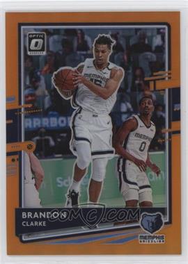 2020-21 Panini Donruss Optic - [Base] - Orange Prizm #5 - Brandon Clarke /199