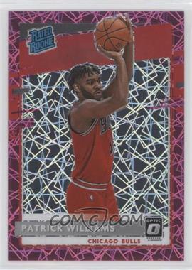 2020-21 Panini Donruss Optic - [Base] - Pink Velocity Prizm #154 - Rated Rookie - Patrick Williams /79