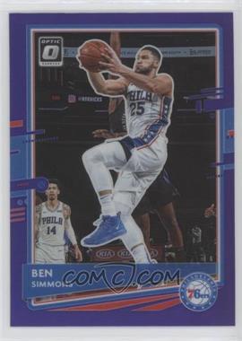 2020-21 Panini Donruss Optic - [Base] - Purple Prizm #111 - Ben Simmons