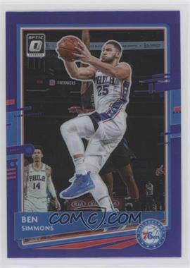 2020-21 Panini Donruss Optic - [Base] - Purple Prizm #111 - Ben Simmons