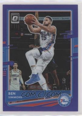 2020-21 Panini Donruss Optic - [Base] - Purple Prizm #111 - Ben Simmons