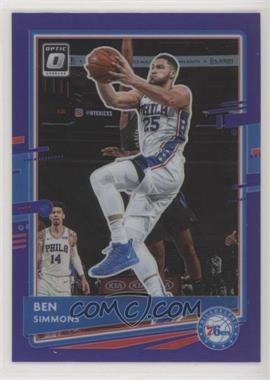 2020-21 Panini Donruss Optic - [Base] - Purple Prizm #111 - Ben Simmons