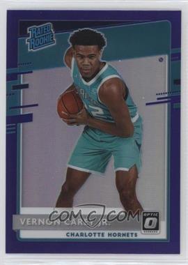 2020-21 Panini Donruss Optic - [Base] - Purple Prizm #182 - Rated Rookie - Vernon Carey Jr.